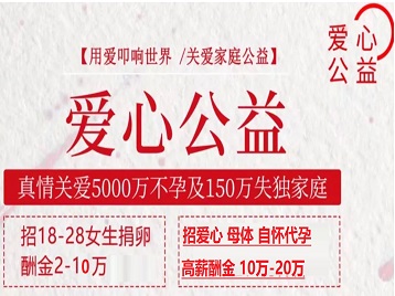 雨花台捐卵助孕生子 爱心志愿者招募